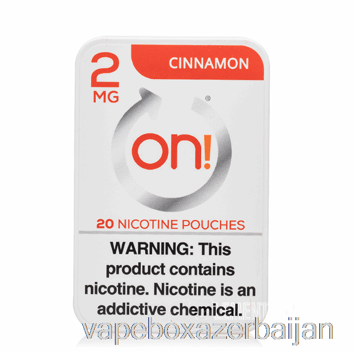 Vape Baku ON! Nicotine Pouches - CINNAMON 2mg